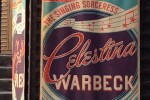 Banner for Celestine Warbeck's stage performance in Diagon Alley.