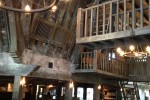 Inside the Three Broomsticks. The food is very good!